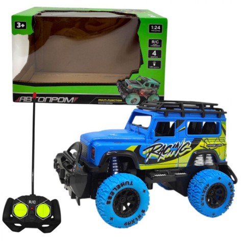 Машина на радіокеруванні "ДЖИП" (СИНІЙ)