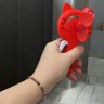 Дитячі ручні вентилятори "Hello kitty", червоний