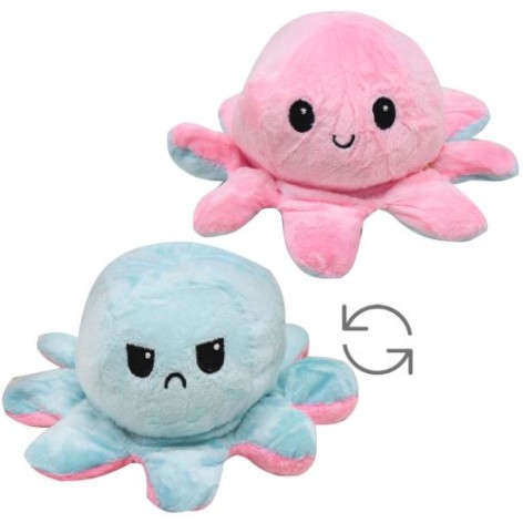 Іграшка-перекрут "Mood octopus", блакитний