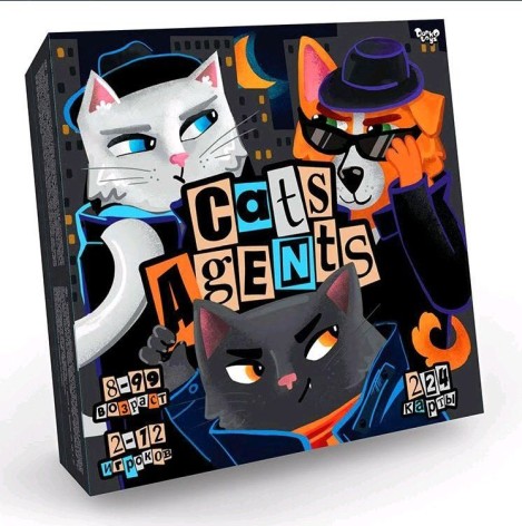 Настільна гра "Cats Agents ', рус