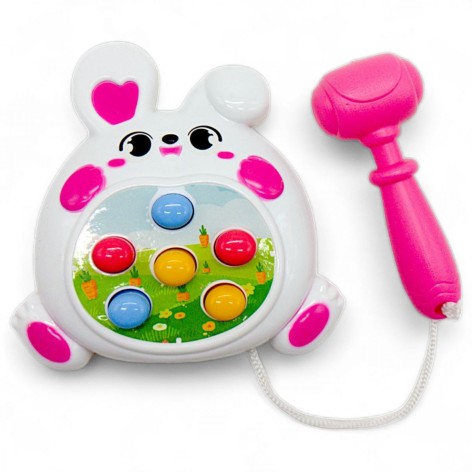 Гра стукалка ЗАЯ біленька