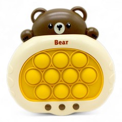 Электронная игра "Finger Press Pop-It Console: Мишка"