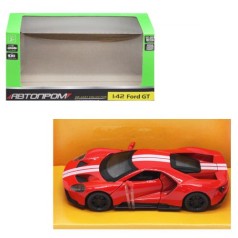 Машина Автопром "Ford GT", красный