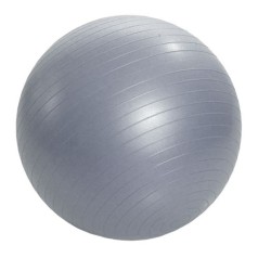 М'яч гумовий для фітнесу, 55 см (сірий)