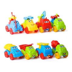 Пластикова машинка-конструктор 