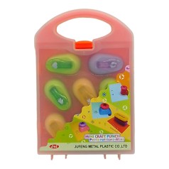 Дирокол фігурний для дитячої творчості (НАБІР 8 шт.)