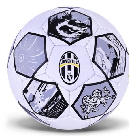 МЯЧ ФУТБОЛЬНЫЙ №5 PVC 310 G, СЕРО-ЧЕРНЫЙ