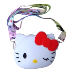 Сумочка аниме "Sanrio. Hello Kitty (Хеллоу Китти)", белая