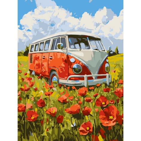 КАРТИНА ПО НОМЕРАМ "ПУТИШЕСТВИЕ" 30Х40 СМ КАРТИНА ПО НОМЕРАМ "ПУТИШЕСТВИЕ" 30Х40 СМ