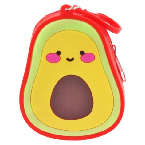 Гаманець силік. Авокадік 11см червоний