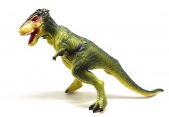 Динозавр резиновый "Ютиран", большой, со звуком (зеленый)