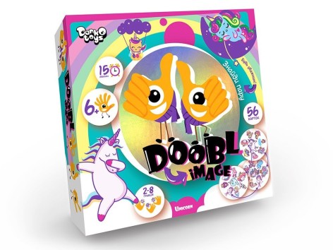 Настольная игра "Doobl image: Unicorn" укр