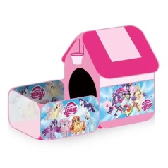 Намет дитячий My Little Pony басейн для кульок, баскетбольне кільце, розмір 161х81х91см, в сумці