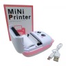Портативный термопринтер "Mini Printer" (розовый) Вид 2