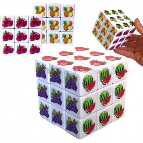 Кубик Рубика "Фрукти" 3 х 3 х 3