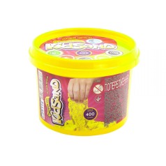 Кинетический песок "KidSand", желтый, 400г
