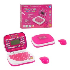 Обучающая игрушка "Мой первый компьютер", розовый (укр)