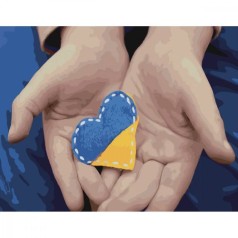 Картина за номерами з лаком та рівнем 