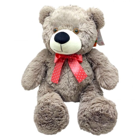 М'яка іграшка "Ведмедик Тедді" 50 см (СІРИЙ)