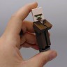 3D Брелоки MINECRAFT / МАЙНКРАФТ VILLAGER / КРЕСТЬЯНИН KEYCHAIN, 3D печать