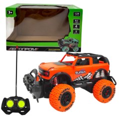 Машина на радіокеруванні "ДЖИП" (ПОМАРАНЧЕВИЙ)
