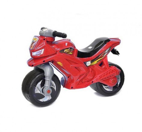 Мотоцикл 2-х колісний, червоний