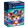 Пазли De.tail. Крилате тигреня. 64 деталі