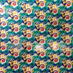 Бумага подарочная, 1 лист размером 100х70 см