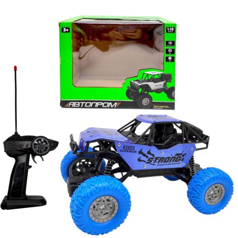 Машина на радиоуправлении "ДЖИП" (СИНИЙ)