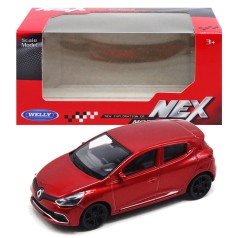 Машина металл 1:43 RENAULT CLIO RS красная