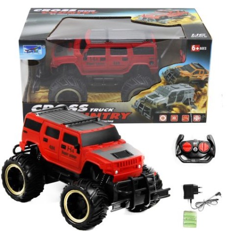 Джип червоний