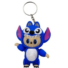 Брелок 3d печать "Стич-Лабубу"