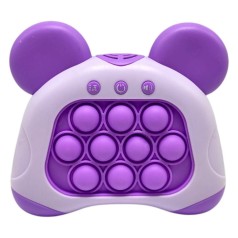 Электронная игра "Finger Press Pop-It Console" фиолетовая