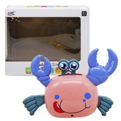 Музыкальная игрушка "Танцующий краб", розовый