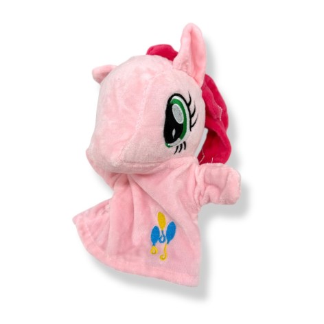 Мягкая игрушка-перчатка "Пони" (23см) (Розовая)