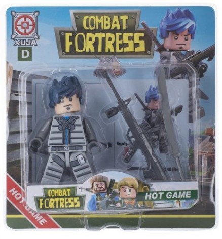 Іграшковий набір "Combat Fortress" (сірий)