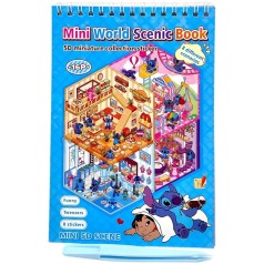 Roombook(Румбук) "STITCH/СТИЧ" (ГОЛУБОЙ)