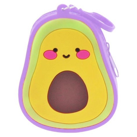 Гаманець силік. Авокадік 11см бузковий