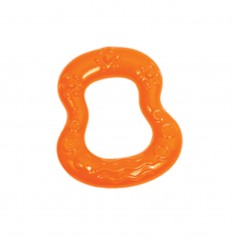 Прорезыватель для зубов, с водой "Фигура" (оранжевый)