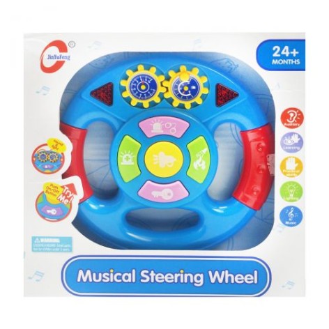 Кермо "Musical Steering Wheel" (синій)