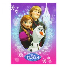 [Ц558007У] Блокноти А-6 ЛІЦ Блокнот для нотаток ф.А6, тверд. обкладинка, FROZEN 160 арк Крижане сердце Ц558007У