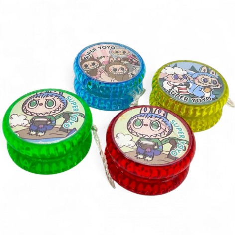 Йо-йо (підсвічування, діаметр 5.5 см, в пакеті) ВИДАЄТЬСЯ МІКС ВИДІВ