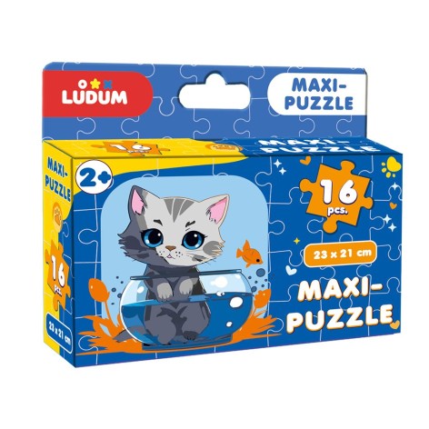 Игра настольная Пазл Макси-пазл Котик 1 ME5032-02