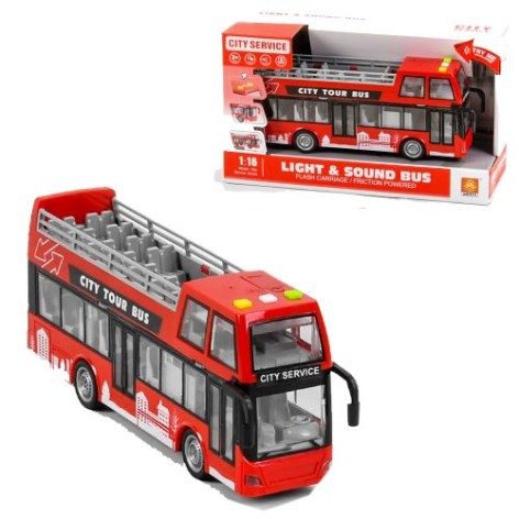 Автобус червоний