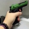 Пістолет "BERETTA", 2 кольори, підсвічування, звук