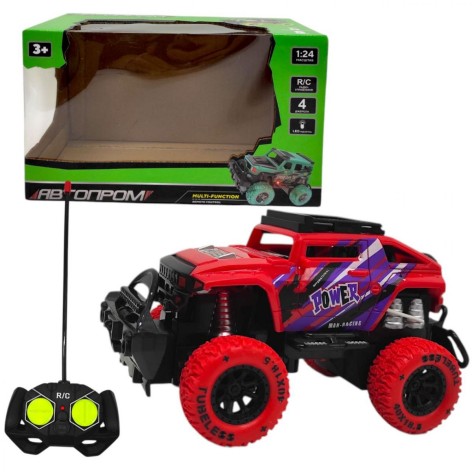 Машина на радіокеруванні "ДЖИП" (ЧЕРВОНИЙ)