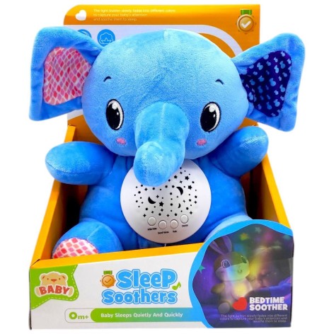 Ночник плюшевый "Слоник", 22 см