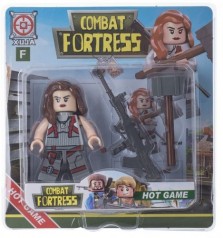 Игрушечный набор "Combat Fortress" девушка