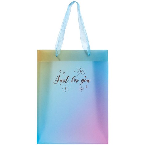 Пакет пластиковый подарочный 25х19см, Just for you-1
