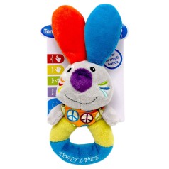 М`яка іграшка-брязкальце "TONY LVEE" (ЗАЙЧИК)
